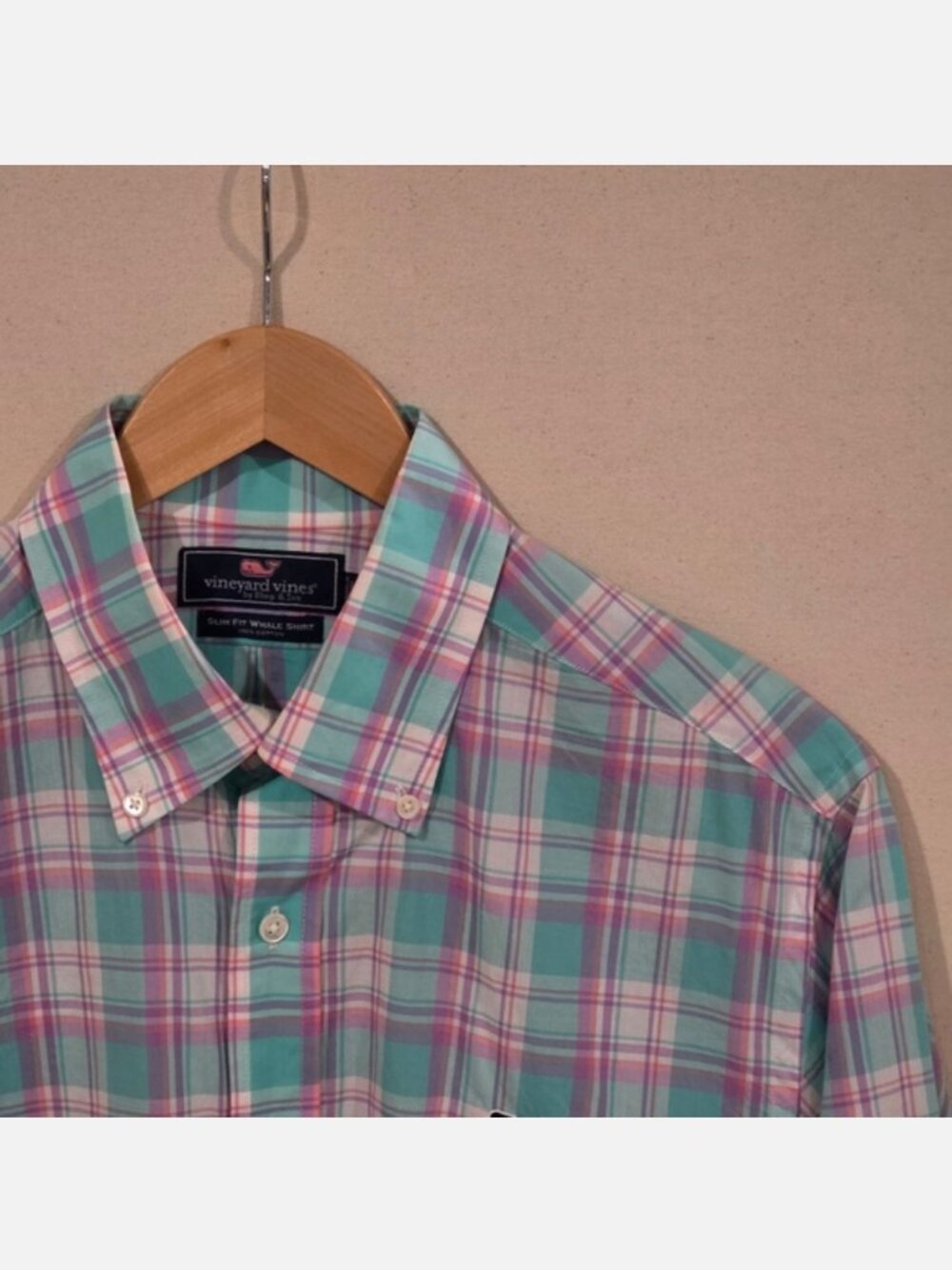 Vineyard Vines Slim Fit Whale Shirt M